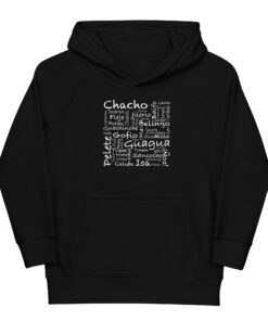 Sudadera Negra con Capucha Eco Niño DCLT